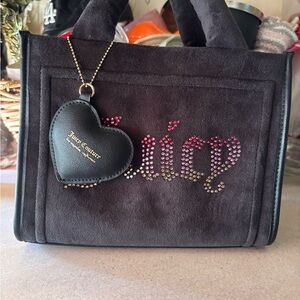 Juicy Couture Black Tote Bag